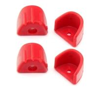 Accesorio Modelos RC para HSP para HPI 1/8 1/10 RC Piezas De Coche 4 Uds Amortiguador Y Protección Marco Hidráulico Cubierta Tapa Absorción Impacto(Red)