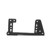 Accesorio Modelos RC para Kyosho MP11 TO-266-MP11 Placa De Montaje De Servo ST/TH De Fibra De Carbono para Coches RC Accesorios Decorativos Mejora.(TO-266-MP11-B)