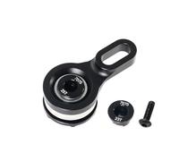 Accesorio Modelos RC para Losi Promoto-MX 23T 25T 1/4 Servo Protector Motocicleta Servo Brazo Piezas Mejora Accesorios Piezas Repuesto Decorativas Modelos Juguete(Black)