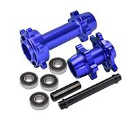 Accesorio Modelos RC para Losi Promoto-MX RTR Fxr-Los06000 1/4 Aluminio 7075-T6 para Cubo De Rueda Delantera Y Trasera Rodamientos Interiores Grandes Hexagonales(Blue)