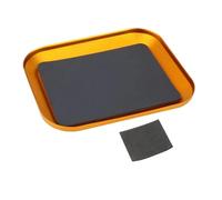 Accesorio Modelos RC para Mini Estera Tornillo Placa Bandeja Caja Brocas Aleación Aluminio Coche Barco Dron Modelo Trepador Control Remoto Herramientas Reparación Teléfonos(Yellow)