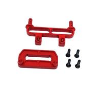 Accesorio Modelos RC para MJX 12212 P12281 P12282 1/12 RC Piezas De Coche Versión Metal Accesorios Control Remoto Pilares Carcasa Delantera Y Trasera(Red)