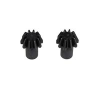 Accesorio Modelos RC para MJX para Hyper GO 14301 14302 14303 14209 14210 16207 16208 09 10 H16 1/14 1/16 45 10T Engranaje Cónico Delantero De Acero Metálico RC Coche(2pcs)