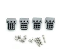 Accesorio Modelos RC Para MN D90 D91 Para MN99S 1/12 RC Coche Metal Ajustable Soporte Amortiguador Extensor Kit RC Piezas De Coche Accesorios Modificados(Grey)