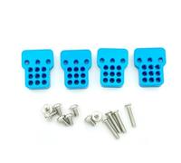Accesorio Modelos RC Para MN D90 D91 Para MN99S 1/12 RC Coche Metal Ajustable Soporte Amortiguador Extensor Kit RC Piezas De Coche Accesorios Modificados(Blue)