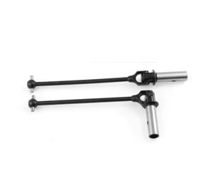 Accesorio Modelos RC para Mugen Seiki MBX8R 1/8 Repuestos Coches RC 2 Piezas Ejes Transmisión con Junta Universal Metálica Delantera Trasera CVD E2218 E2219 Accesorios