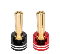 Accesorio Modelos RC para Piezas Mejora Coche RC Enchufes Bala Lowpro Disipador Térmico Metal Carcasa Dura Sin Soldadura Juego Repuesto Decorativo 4mm/5mm(5mm)
