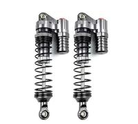 Accesorio Modelos RC para SCX10 D90 1/10 Marco Amortiguador De Presión Negativa Metal para Accesorios Modelo Coche Escalada(Silver,2pcs)