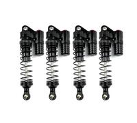 Accesorio Modelos RC para SCX10 D90 1/10 Marco Amortiguador De Presión Negativa Metal para Accesorios Modelo Coche Escalada(Black,4pcs)