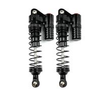 Accesorio Modelos RC para SCX10 D90 1/10 Marco Amortiguador De Presión Negativa Metal para Accesorios Modelo Coche Escalada(Black,2pcs)