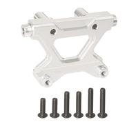 Accesorio Modelos RC para Tamiya DT-04 para Fighter para Nxgen 1/10 RC Mejora Coche Piezas Carreras Camión Roll Cage Accesorios Montaje Soporte Trasero(Silver)