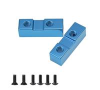 Accesorio Modelos RC para Tamiya Frog para Lunch Box para Monster Beetle para Hotshot NovaFox CW-01 CW01 DF02 para Hornet Metal Servo Mount Piezas De Mejora(Blue)