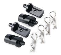 Accesorio Modelos RC para Tamiya para Lunch Box 1/12 RC Coche Monster Truck Aleación Aluminio Carcasa Columna Mejora Piezas Decorativas Repuesto Modelos Reemplazo
