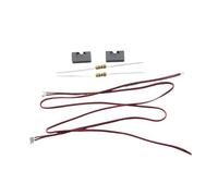 Accesorio Modelos RC para Tamiya para Scania 770S 56368 1/14 Luces De Cejas Rueda Delantera Plástico 6V Accesorios Coche RC Camión Remolque Volquete