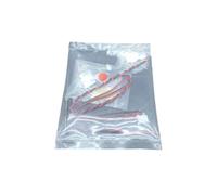 Accesorio Modelos RC para Tamiya para Scania 770S 56379 R620 56368 R470 R730 56371 1/14 Cubierta De Entrada Aire Logo Luminoso V8 Luz RC Piezas Coche(Red)