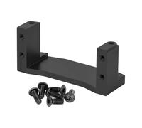 Accesorio Modelos RC para Tamiya para Tt02 1/10 Set Soporte De Base Montaje Servo Aluminio 54977 RC Piezas Actualización Coche Accesorios(Black)