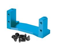 Accesorio Modelos RC para Tamiya para Tt02 1/10 Set Soporte De Base Montaje Servo Aluminio 54977 RC Piezas Actualización Coche Accesorios(Blue)