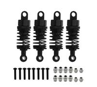 Accesorio Modelos RC para Tamiya para TT02 para TT01 M05 para HPI para HSP para Kyosho para Redcat 1/10 Amortiguador De Aceite Aleación Aluminio RC Derrape En Carretera(Gray)