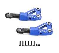 Accesorio Modelos RC para Traxxas 4-Tec Drift para Mustang 1/10 2 Uds Brazos Suspensión Superior Delantera RC Actualización Coche Piezas Reparación Modelos Juguete(Blue)