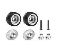 Accesorio Modelos RC para TRAXXAS para Mini para Maxx para XRT 4976 Aleación Wheelie Bar Rueda Y Rodamiento Piezas De Repuesto Decorativas Modelos Juguete(Silver)