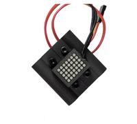 Accesorio Modelos RC para TRAXXAS para Slash 1/10 4x4 2wd Parachoques Trasero De Coche Luz De Navegación RC Crawler Piezas De Componentes Mejoradas