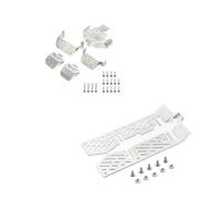 Accesorio Modelos RC para Traxxas para TRX4 para Sport Body para Defender Chasis De Acero Inoxidable Placa Antideslizante Reemplazo Decorativo Repuesto