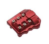 Accesorio Modelos RC para Traxxas para TRX4 para TRX-4 1/10 8280 Cubierta Diferencial Puente Delantero O Trasero Metal Coches Trepadores Control Remoto Piezas Repuesto(Red)