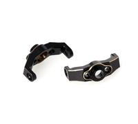 Accesorio Modelos RC para Traxxas para Trx4M para Racing 1/18 Coche Trepador Control Remoto CNC Latón Eje Delantero Ruedas Bloques C-Hub Carrier Set Piezas Accesorios