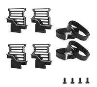 Accesorio Modelos RC para Traxxas para XRT 8S 1/6 Soporte Metálico Alto con Correa para Coche RC Accesorios Y Mejoras.(Black)