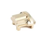 Accesorio Modelos RC para Trx4m 1/18 Bloques Enlace Dirección Peso Latón Cubierta Diferencial Rueda Giratoria RC Crawler Piezas Mejora Modelos Repuesto Decorativos(Diff)