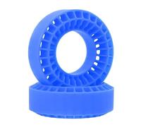 Accesorio Modelos RC para Trx4M para Scx24 para Fcx24 1/18 1/24 RC Piezas Coche Impermeables 1,0 Pulgadas Insertos Caucho Silicona Neumáticos Diámetro Exterior Insertar Espuma(Blue,2pcs)