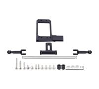 Accesorio Modelos RC para Vanquish para Phoenix Vs4-10 F10 Portal Axle 1/10 RC Crawler Kit De Cilindro Dirección Hidráulica Completa con Soporte Servo Bta(Black)