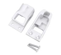 Accesorio Modelos RC para Vanquish VP VS4-10 VPS08451 VPS08450 Chasis 1/10 RC Piezas Mejora Coche Torre Choque Delantera Trasera Aluminio Soporte Extendido(Silver,2Pcs)