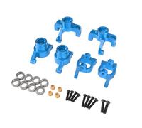 Accesorio Modelos RC para WLtoys 144016 144018 RC Modelo Crawler Car Truck Piezas Mejora Copa Rueda Trasera Metal C-para Kit Accesorios OP Dirección Asiento(Blue)