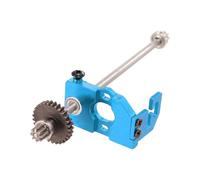 Accesorio Modelos RC para WLtoys 284131 284161 284010 K969 K989 K999 1/28 Eje Central De Engranaje Metal Y Motor Modificación Actualización Coche para Seat RC(Blue)