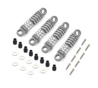 Accesorio Modelos RC para Wltoys P929 P939 K969 K989 1/28 4 Uds Amortiguador Hidráulico Aceite Metal Accesorios Actualización Coche RC Modelos Juguete(Gray)