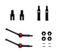 Accesorio Modelos RC para Wltoys para LOSI Micro-B 244016 1/24 Eje De Transmisión Metal Caja Cambios Copa Diferencial Rueda Hexagonal RC Actualización Coche Piezas(1set)