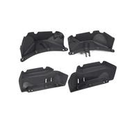 Accesorio Modelos RC para Wrangler 1/10 Marco Chasis Metal con Distancia Entre 313mm Engranaje Planetario Juego Guardabarros Transmisión 2 Velocidades RC(Fender)