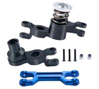 Accesorio Modelos RC para X-maxx 1/5 RC Coche Monster Truck Mejora Piezas Aleación Aluminio Montaje Dirección Bellcranks Soporte Servo Saver para Primavera