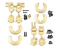 Accesorio Modelos RC para Yikong YK4106 YK4107 1/10 Piezas Mejora Coche RC Eje Delantero Latón Dirección Rueda Trasera Bloque Buje para Seat C(Set 2)