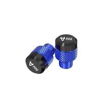 Accesorio Modificación Tapón Agujero Base Espejo Para Niu Kqi3 M Pro M1s Mqi Nqi Gt Gts N1s Uqi N1 U1 U+a +b Motocicleta M10 Tornillo Tapón Para Orificio De Espejo Aluminio(Blue)