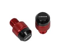 Accesorio Modificación Tapón Agujero Base Espejo Para S1000RR Motocicleta CNC Tapones Para Orificios De Espejos Tornillos Pernos Tapas Protectoras(Red)