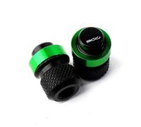 Accesorio Modificado Para Motocicleta, Almohadilla De Soporte Lateral, Tapas De Válvula Ampliadoras Para Z900 Z 900 Z900RS 2017-2022(Green,3)