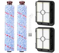 Accesorio para aspiradora Bissell CrossWave 3 en 1 C3 Pro 3555N, 2 cepillos multisuperficie 1868 + 2 filtros 1866 para aspiradora Bissell CrossWave 17132 2225N 2582N 25821 2519