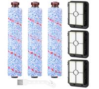 Accesorio para aspiradora Bissell CrossWave 3 en 1 C3 Pro Mojado 3555N, 3 cepillos multisuperficie 1868 + 3 filtros 1866 para aspiradora Bissell CrossWave 17132 2225N 2582N 25821 2519
