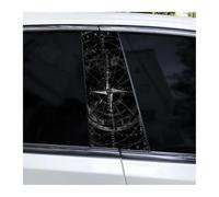 Accesorio Para Automóvil 2 Pegatinas Divertidas De Brújula Para El Pilar Del Coche, Pegatinas De Vinilo Impermeables Para El Pilar De La Ventana Del Coche.(E)