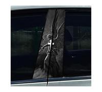 Accesorio Para Automóvil 2 Pegatinas Impermeables Para Columna Central De Coche, Con La Oración De Dios Y La Cruz De Jesús, Para El Pilar B(C)