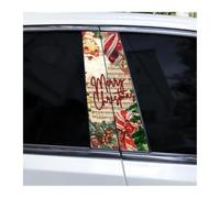 Accesorio Para Automóvil 2 Pegatinas Para El Pilar B Del Coche Póster Retro De Halloween Pegatinas De Vinilo Impermeables Y Duraderas Para El Pilar De La Puerta Del Coche(D)