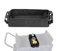 Accesorio para bandeja de aperitivos para cochecito, bandeja para portavasos para cochecito, organizador de asiento de coche, adaptador de liberación rápida, antideslizante para parques comerciales