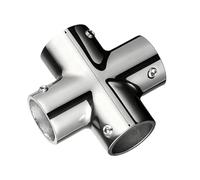 Accesorio para Barandilla Marina Adaptador Soporte Acero Inoxidable 4 Vías